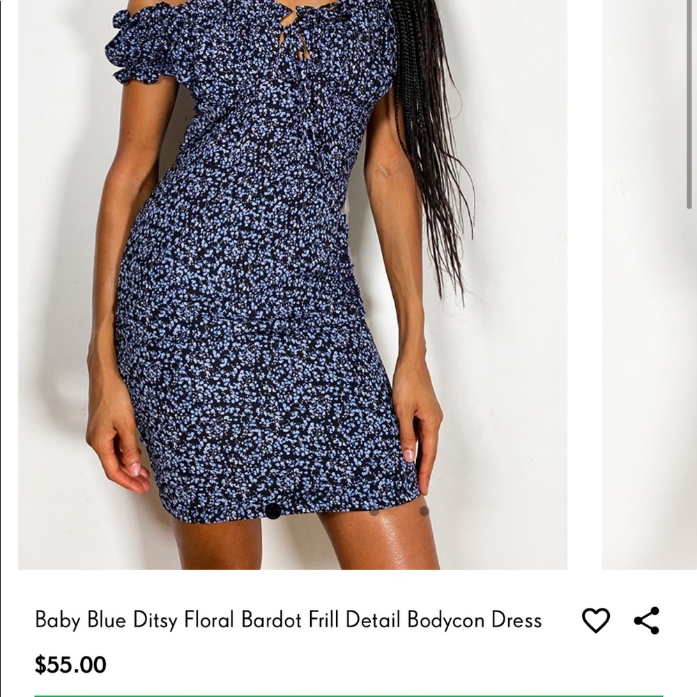 BRAND NEW PRETTY LITTLE THING BODYCON DRESS